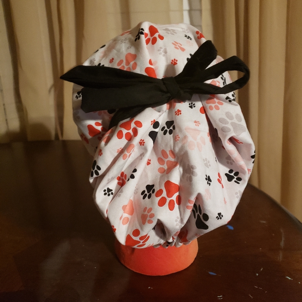 Handmade Reversible Scrub Cap - Picture 5 of 5